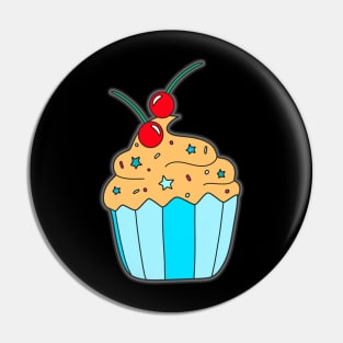 Vanilla Cupcake Pin