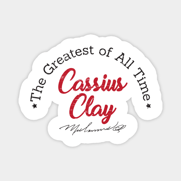 Cassius Clay Magnet by enricoalonzo