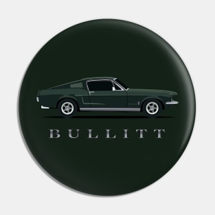 Mustang Bullitt Pin