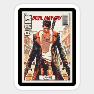 Dante - Devil May Cry - Lady Dante Sticker for Sale by Splatter