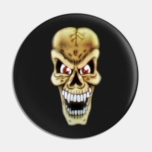 Cartoony Skull Pin