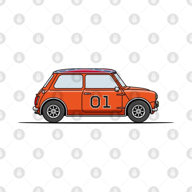 Dukes of Hazzard Mini Cooper by JingleSnitch