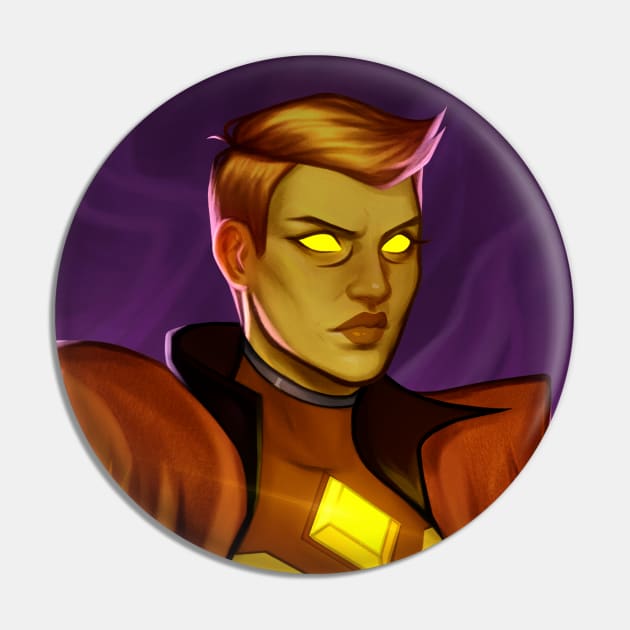 Yellow diamond sith Pin by LiliumAlmy