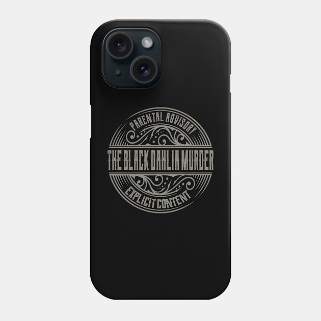 The Black Dahlia Murder Vintage Ornament Phone Case by irbey