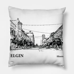 Elgin Illinois Pillow