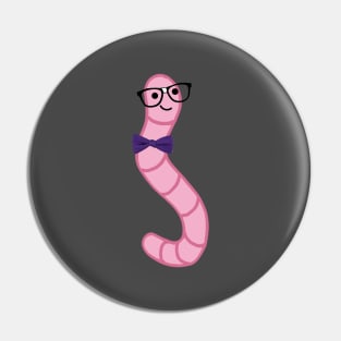 worm (nerd) Pin