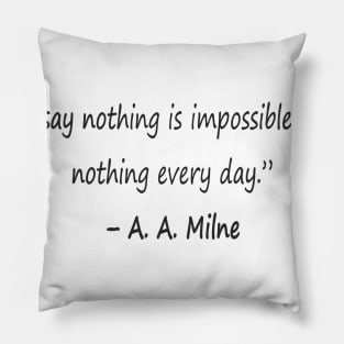 Funny quotes from known people Pillow