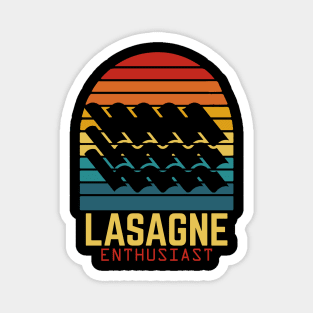 Retro Lasagne Magnet