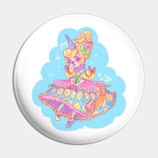 Clown Queen - Medley colors Pin