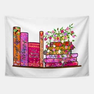 Lesbian Bookshelf Tapestry