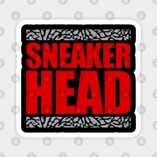 Sneakerhead Elephant Skin Stripe Magnet by Tee4daily