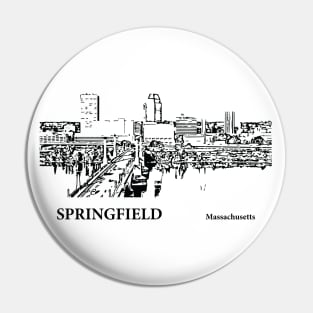 Springfield - Massachusetts Pin