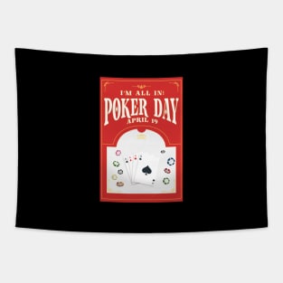 Poker Day - All in Tapestry