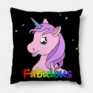 Fabulous Unicorn Pillow