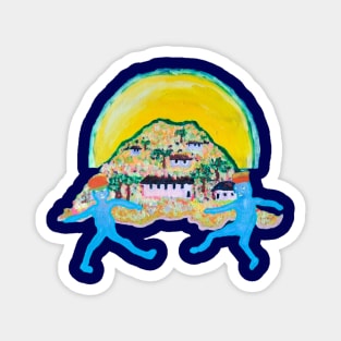 island dancers Magnet