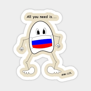 Mr. LOL's adventures (Russia) Magnet