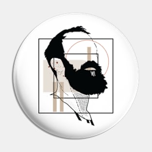 Beard aesthetics version 4 Pin