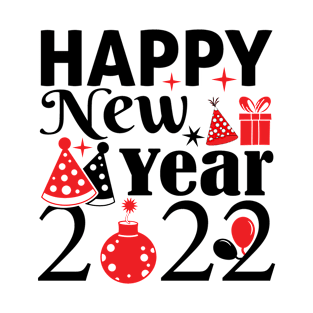 Happy New Year 2022 T-Shirt