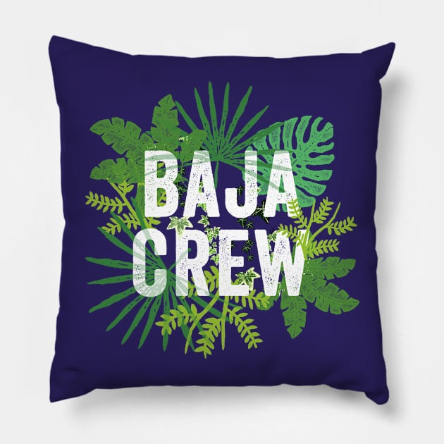 Baja Crew California Mexico Matching Family Group Travel Pillow by Pine Hill Goods