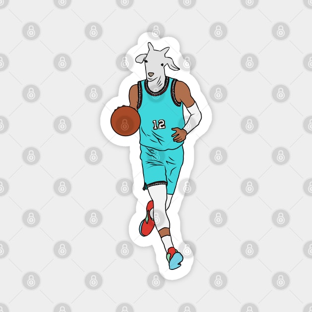 Ja Morant, The GOAT Magnet by rattraptees