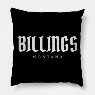 Billings, Montana Pillow