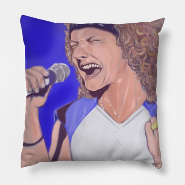 Lou Gramm Pillow by ArtDanRod