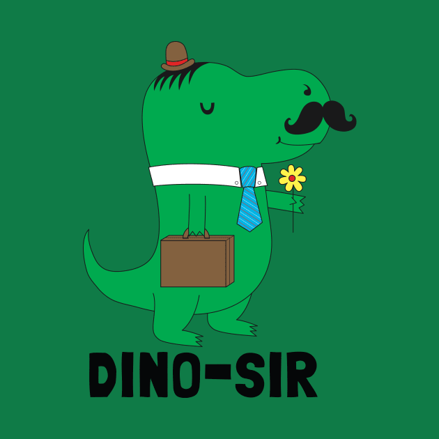 Dino-sir by toddgoldmanart