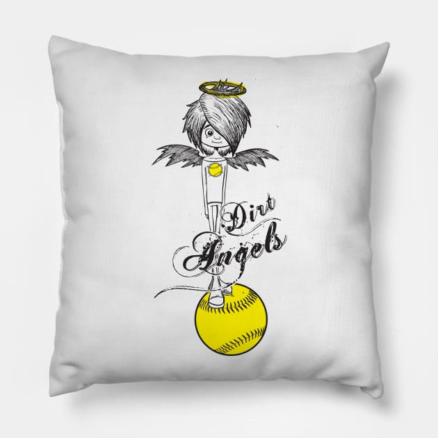 Angels of the Dirt Pillow by TandemUs