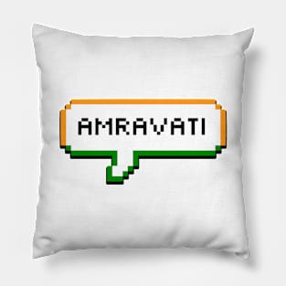 Amravati India Bubble Pillow