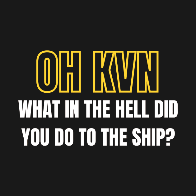 Oh K.V.N What in the hell did you do to the ship? Final Space design by TrendyEye