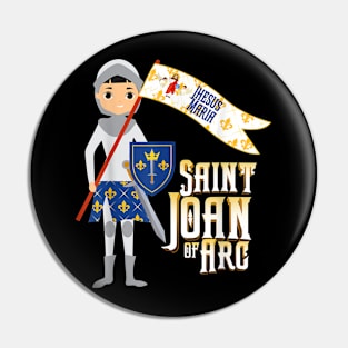 St Joan of Arc Am Not Afraid I Was Born Do This Saint Pin