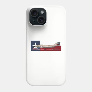 McDonnell F-101B Voodoo 111st FIS Texans Phone Case