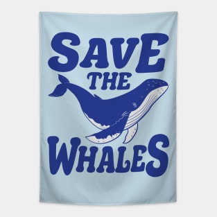 Save the Whales Tapestry