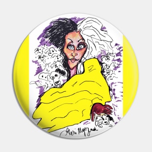 Cruella de Vil The Hundred and One Dalmatians Pin