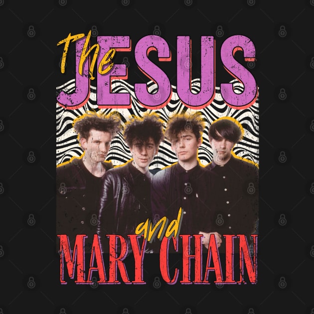 The Jesus And Mary Chain Vintage 1983 // Amputation Original Fan Design Artwork by A Design for Life