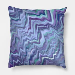 Abstract cosmic wave texture Pillow