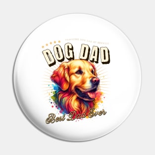 Dog Dad - Fathers Day Gift - Dad Fathers Day Pin