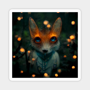 Foxy in fireflies Magnet