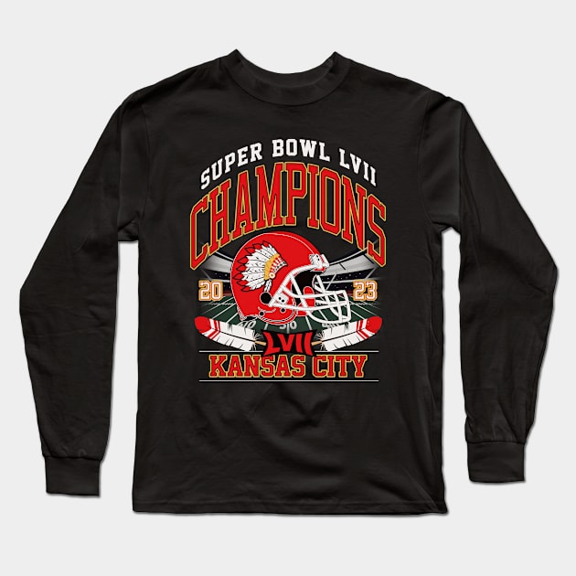 As Is NFL Super Bowl LVII Champions Chiefs Poly T-Shirt