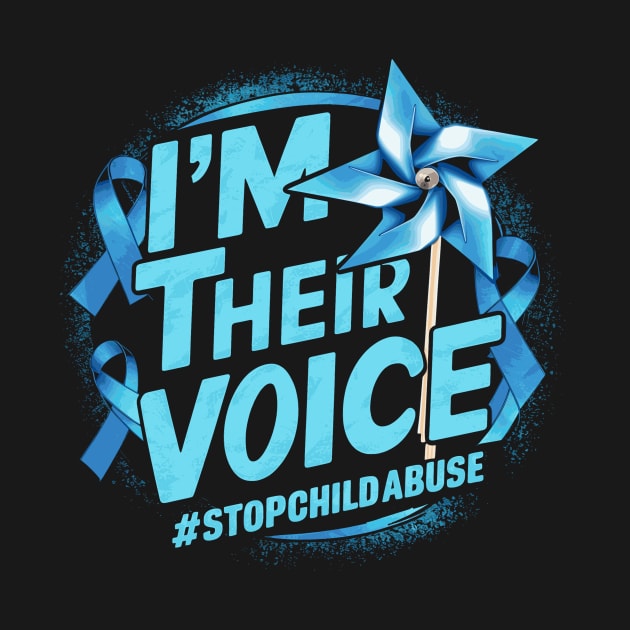 I'm Their Voice Child Abuse Prevention month awareness by YOUNESS98