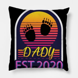 Father day promoted dady EST.2020 gift Pillow