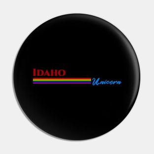 Idaho Unicorn Gift Pin