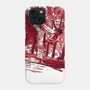 Fasbytes High Karate Taekwondo Kick Phone Case