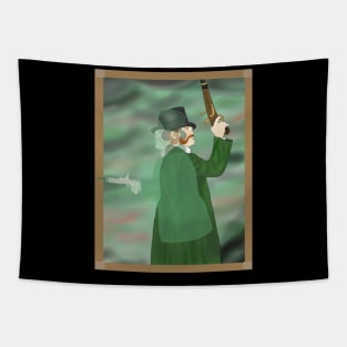 Dueling Ghosts 2- Haunted Mansion Tapestry