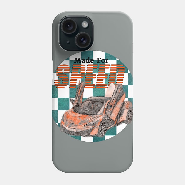 Made For Speed - Car Racing Phone Case by musicanytime