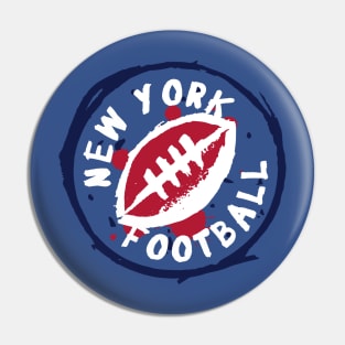 New York Football 02 Pin