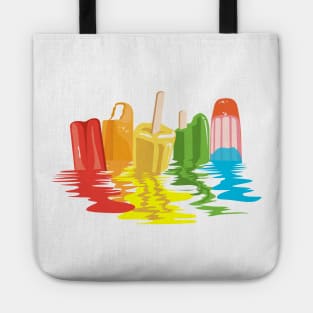 Rainbow Popsicles Tote