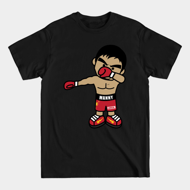 Discover Dabbing Cartoon Manny Pacquiao By AiReal Apparel - Dab - T-Shirt