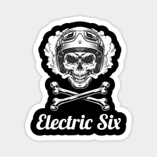 Electric Six / Vintage Skull Style Magnet