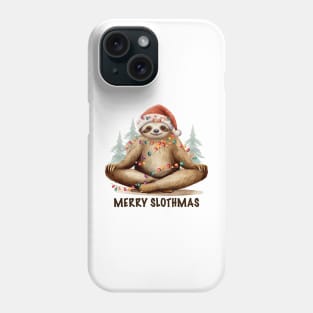 Merry Slothmas Phone Case